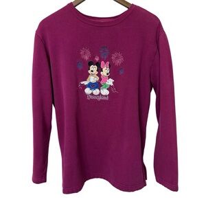 Disney Embroidered Pullover - Large